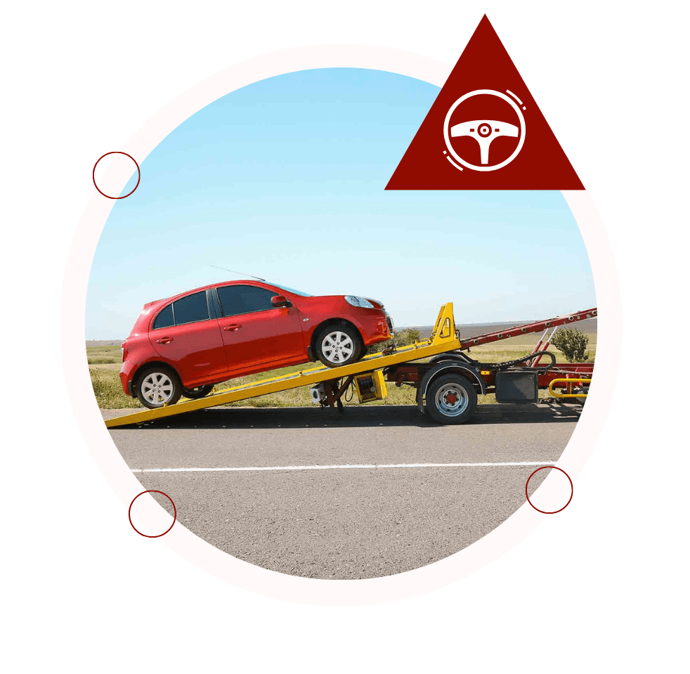 Transporting and Towing Vehicle by Eagle One Transport LLC , Located at Auto Centre Office No. B 207, 22A St, Al Khabaisi, Deira, Dubai.