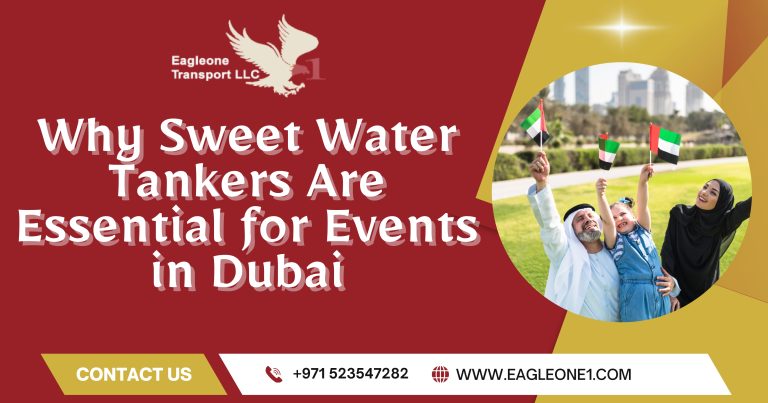 Why Sweet Water Tankers Are Essential for Events in Dubai